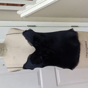 max studio silk spaghetti strap camisole